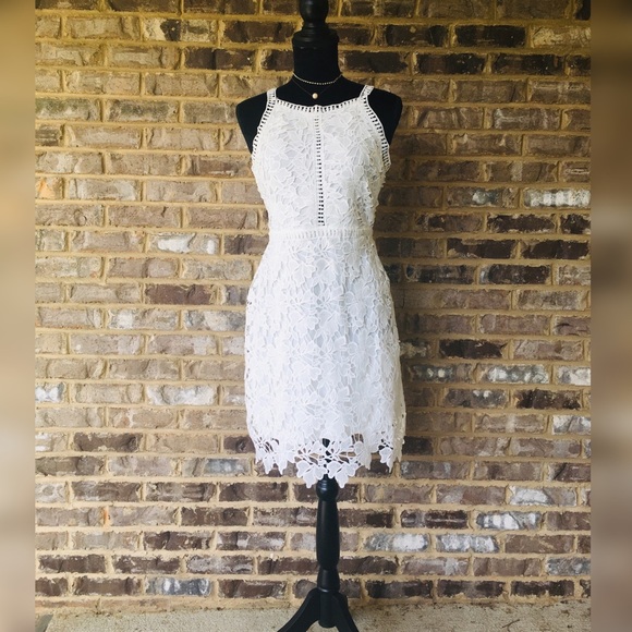 she and sky lace dress